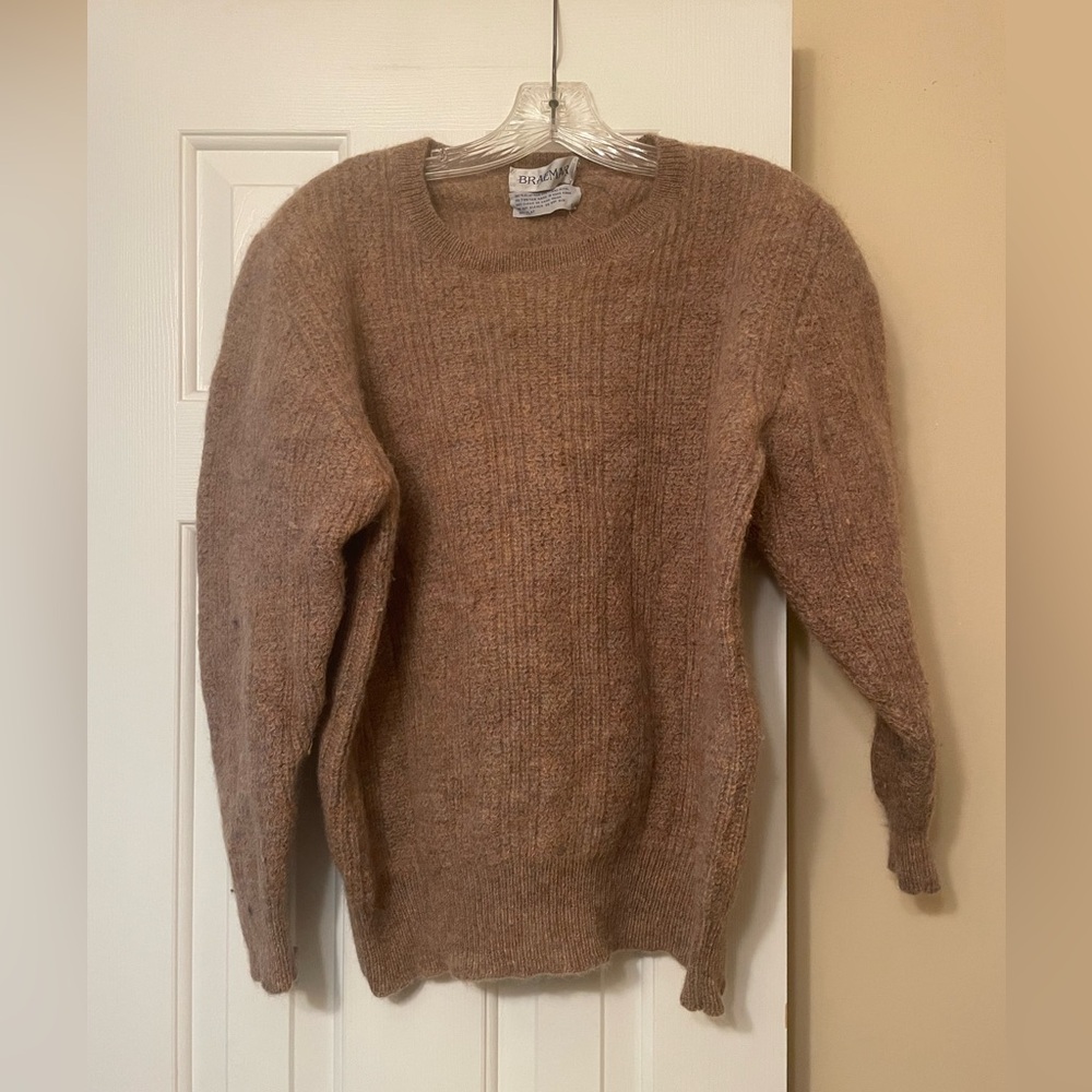 Braemar Womens L Scottish Wool Sweater